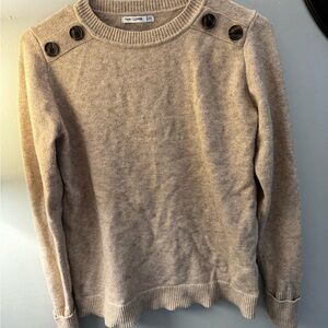 Pink Clover Beige Knit Sweater
